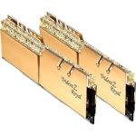 Memorie G.SKILL Trident Z Royal RGB Gold 32GB DDR4 3200MHz CL16 1.35v Dual Channel Kit