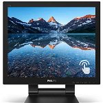 Monitor TFT LCD Philips 17" 172B9T/00, 1280 x 1024, VGA, DVI, HDMI, DisplayPort, Touchscreen, Boxe (Negru)