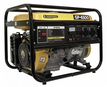 Generator curent electric GP 6500 A benzina monofazat- 5500 w 13 cp