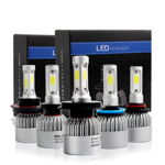 Set becuri LED auto, S2, 36W, 16000Lm, 6500k - H7, compatibile pe Masini. Camioane, Motociclete, etc