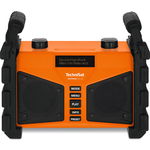 DIGITRADIO 230 OD, construction Radio (orange / black, Bluetooth, DAB +, FM), TechniSat