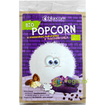 Popcorn (Porumb Albastru) cu Sare si Unt de Shea Ecologic/Bio 100g, BLUECORN