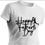 Tricou personalizat pentru Happy Fathers day tenis TNS5010