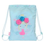 Geantă Rucsac cu Bretele Glow Lab Cute doll Albastru deschis (26 x 34 x 1 cm), Glow Lab