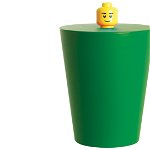 Cos multifunctional LEGO verde inchis