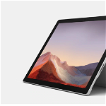 Tableta Microsoft Surface Pro 7, Procesor Intel® Core™ i3-1005G1, PixelSense 12.3", 4GB RAM, 128GB SSD, 8MP, Wi-Fi, Bluetooth, Windows 10 Home (Argintiu)
