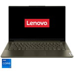 Laptop ultraportabil Lenovo Yoga Slim 7 14ITL05 cu procesor Intel Core i7-1165G7 pana la 4.70 GHz, 14", Full HD, IPS, 16GB, 1TB SSD, Intel Iris Xe Graphics, Free DOS, Dark Moss