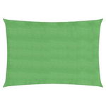 Panza parasolar vidaXL, verde deschis, 2,5x4 m, HDPE, 160 g/m², 1.6 kg