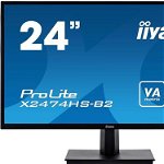 iiyama ProLite X2474HS-B2 monitoare LCD 59,9 cm (23.6``) X2474HS-B2, iiyama