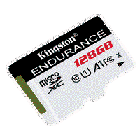 Card MicroSD 128GB, seria Endurance - Kingston SDCE-128GB