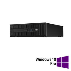 Calculator Refurbished HP EliteDesk 800 G1 SFF, Intel Core i5-4570 3.20GHz, 8GB DDR3, 240GB SSD, DVD-RW + Windows 10 Pro