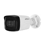 Camera Supraveghere Video Dahua HAC-HFW1500TL-0360B, 5MP, HD-CVI, CMOS 1/2.7", 3.6mm, 2 LED, IR 40m, IP67, Carcasa plastic (Alb/Negru)