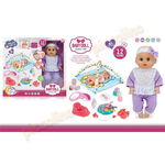 Bebelus 35 cm functie pipi si covoras 12 sunete, 