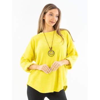 Bluza Dama JosephinaOne Galben, Zenda
