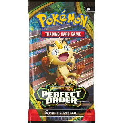 Set 10 carti, Pokemon TCG, Mega Evolution, Perfect Order, Pokemon