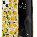 Husa iPhone 14 Burga Dual Layer Lemon Juice