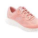 Pantofi SKECHERS roz, SKECH-LITE PRO, din material textil, Skechers