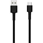 Cablu date XIAOMI SJV4109GL, USB-A - USB-C, 1m, negru