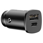 Incarcator USB Type-C, Quick Charge, 5A - Baseus Square (CCALL-AS01) - Black