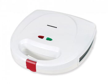 Sandwich maker Heinner SM-2K750WH, 750 W, Placi Sandwich si grill (Alb), Heinner