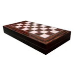 Joc de table din lemn lacuit 50x50 cm, abanoz / 982, Z-TOOLS