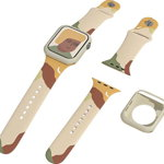 Hurtel Strap Camo Band pentru Apple Watch 6 / 5 / 4 / 3 / 2 (44mm / 42mm) Curea din silicon Camo Bratara pentru ceas (1)