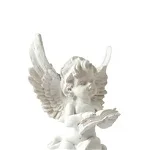 Statueta decorativa Ingreas cu carte, 12 cm, 1227G