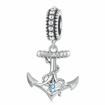 Talisman din argint Silver Anchor, EdenBoutique