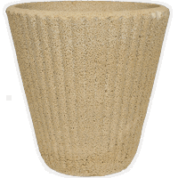 Ghiveci Cementarte, beton, piatra, 28 x 30 cm, Cementarte