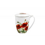 Cana cu infuzor 380ml - CLASSIC POPPIES, 