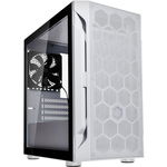 Fara H1M Pro Micro-ATX, Tempered Glass - Alb, Silverstone