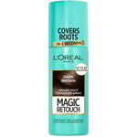 Spray Instant de Par L'Oreal Paris Magic Retouch 6 Mahogany Brown, 75 ml, Spray pentru Mascarea Radacinilor Crescute