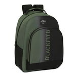 Ghiozdan BlackFit8 Gradient Negru Verde militar (32 x 42 x 15 cm), BlackFit8