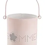 Suport lumanare, FINESSE SUMMER ROSA, Ø12x14h, Bizzotto