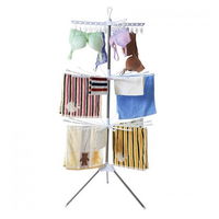 Uscator Rotativ tip Carusel ADS-1158 cu 16 Brate Rotative 170 cm  Alb, GAVE