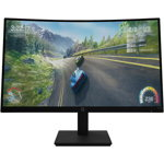 Monitor Gaming Curbat HP X27c, 27'', VA, Full HD, 165Hz, AMD Freesync™ Premium, HDMI, Display Port, 3000:1, 1ms,
