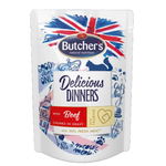 Hrana umeda pentru pisici, Butcher s, Delicious Dinner, cu vita, 100 g, cod 6001