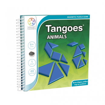 Joc de logica Smart Games - Tangoes Animals, 48 de provocari