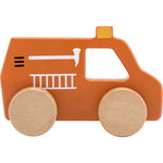 Tryco Wooden Fire Truck Toy mașinuță din lemn 1 buc, Tryco