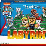 Joc labirint pentru copii de la 4 ani multilingv inclusiv RO Labyrinth Paw Patrol Junior Ravensburger, Ravensburger