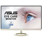 Monitor LED Asus VZ27AQ, 27", WQHD, Auriu