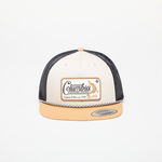 Columbia™ Flat Brim Snapback Cap Dark Stone/ Light Camel/ Shark, Columbia