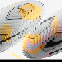 Minge fotbal  Kylian Mbappe Academy - marime 5 - alb/galben, Nike