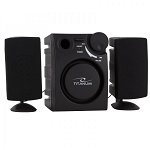 Sistem audio 2.1 Esperanza Canto, jack 3,5mm, AUX, 63Hz - 16kHzz, 8Ω, 6W, 5V, negru, Esperanza