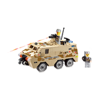 Set cuburi constructie MyArmy Vehicul militar de atac, 180 piese, Blocki