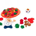 Joc interactiv copii, pizza buclucasa, multicolor, 3+