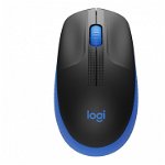Mouse wireless Logitech M190, USB, Blue