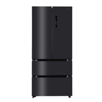 Side by side Tesla RF5200FMAE 512 l Clasa E Total No Frost Motor Inverter Display LED H 190 cm Inox/Negru