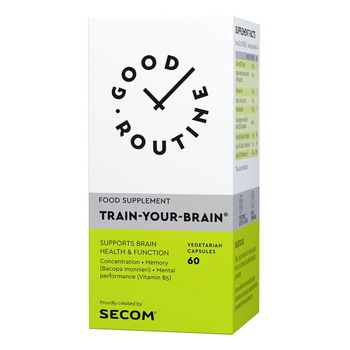 Train-Your-Brain® 60 capsule Good Routine, natural, Secom, Good Routine