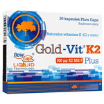 Olimp Gold-Vit K2 Plus, 30 capsule, Olimp Labs